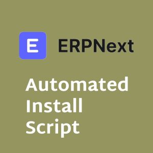 ERPNext Automated Install Script